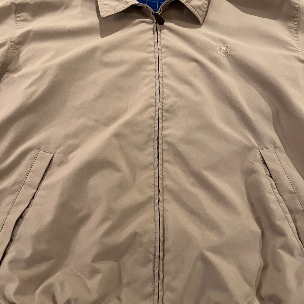 Chaps Harrington Golf Performance Jacket - Beige … - image 2
